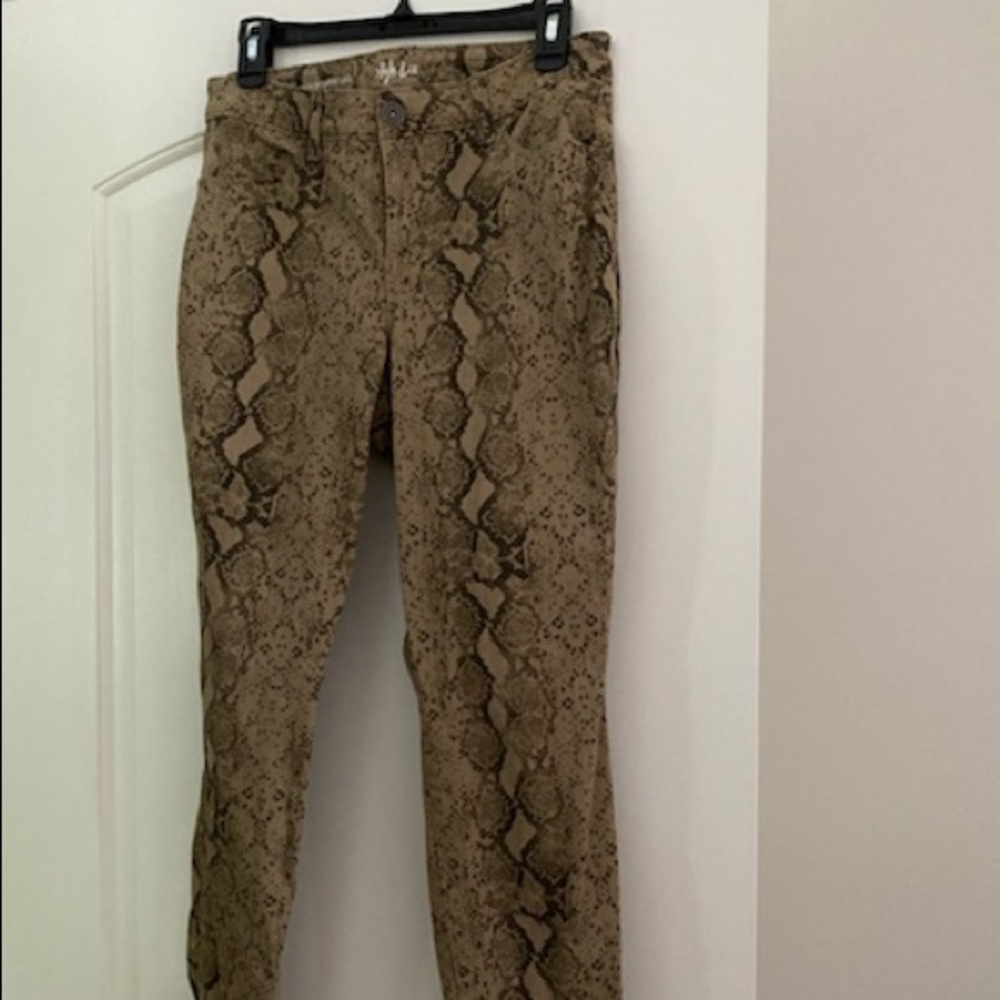 Snakeskin Pants